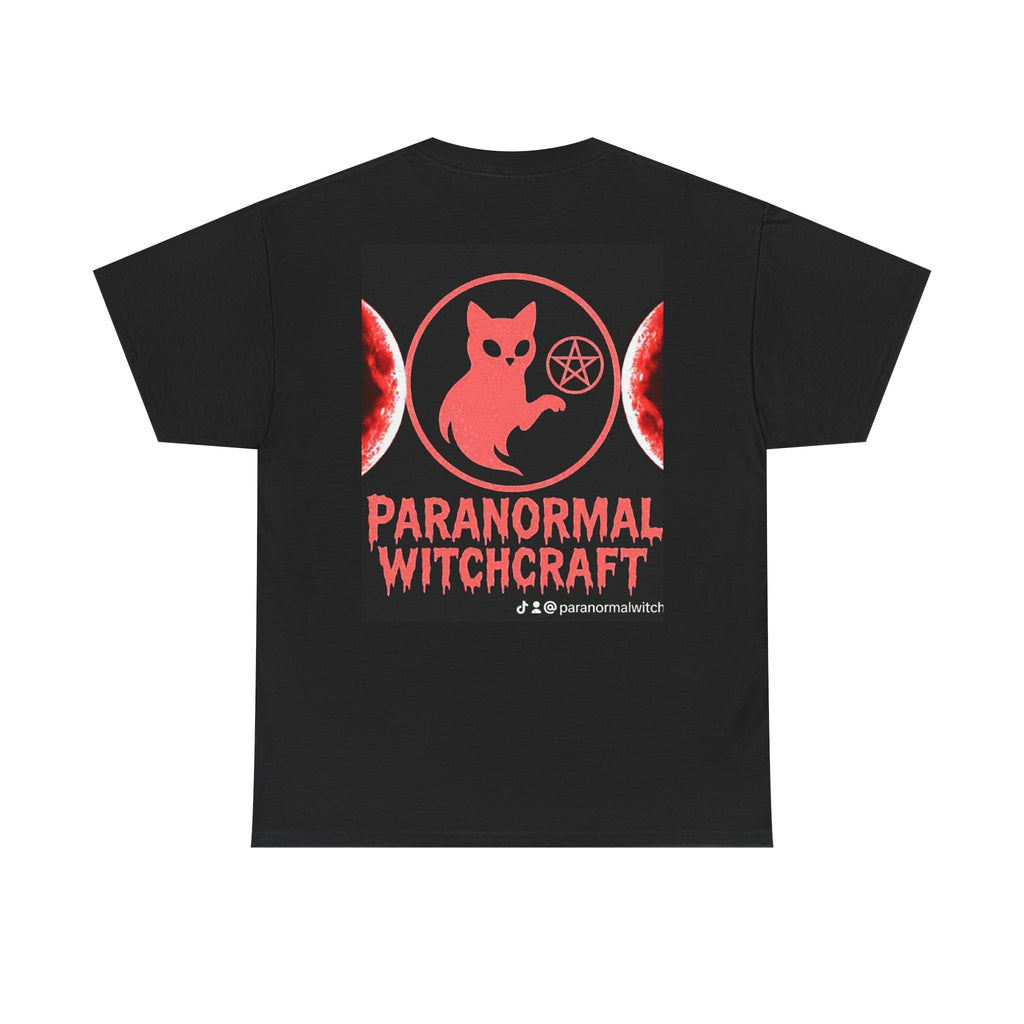 Paranormal Witchcraft Tee - Unisex Heavy Cotton Shirt, Halloween Apparel, Witchy Gift, Spooky Style