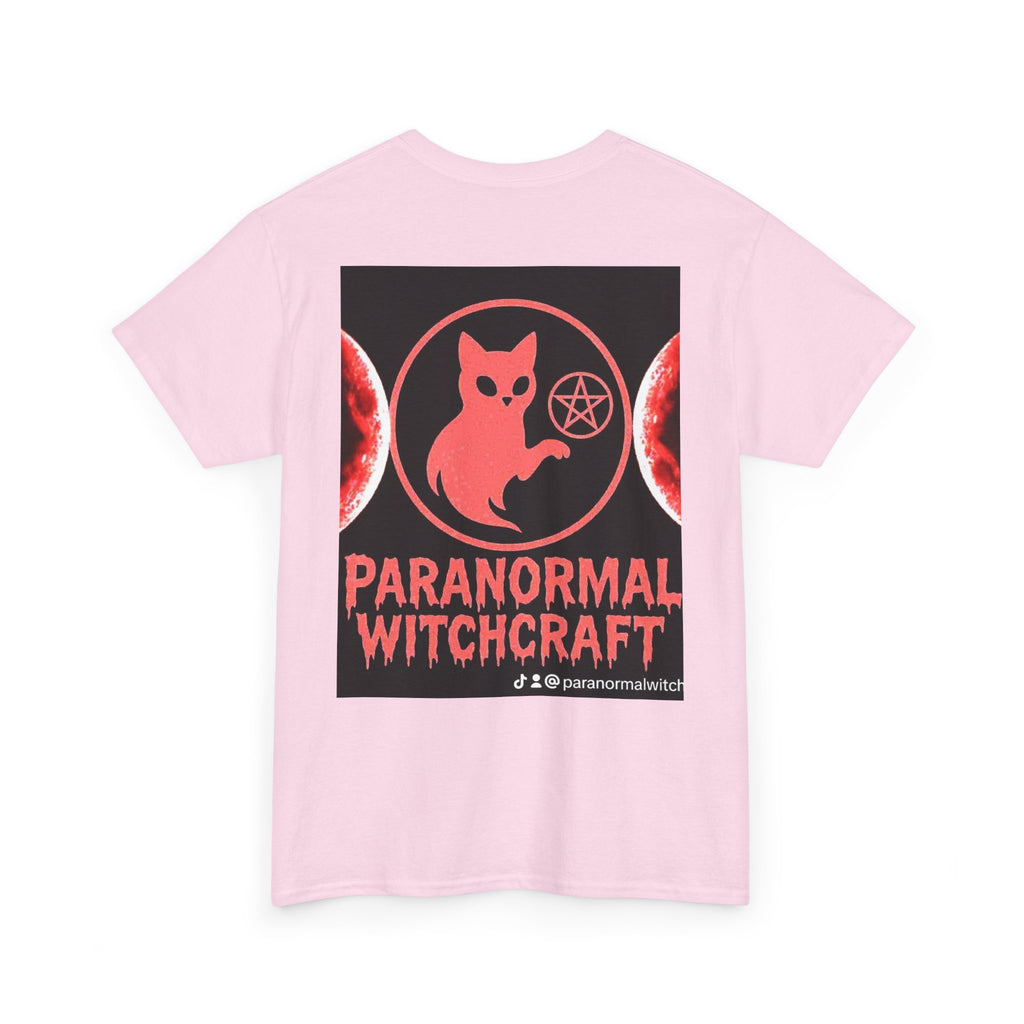 Paranormal Witchcraft Tee - Unisex Heavy Cotton Shirt, Halloween Apparel, Witchy Gift, Spooky Style
