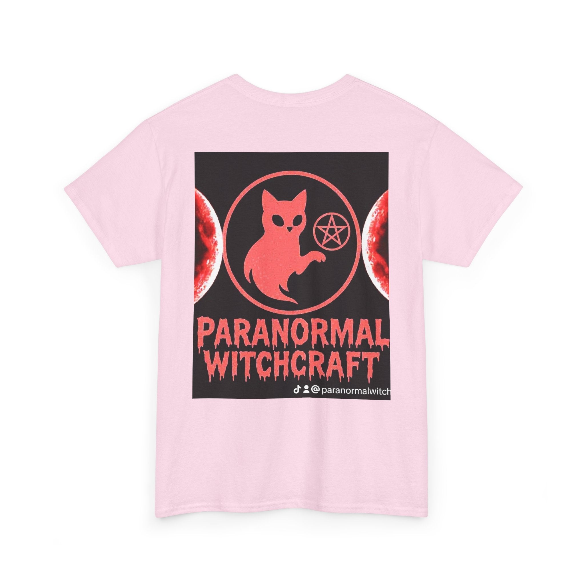 Paranormal Witchcraft Tee - Unisex Heavy Cotton Shirt, Halloween Apparel, Witchy Gift, Spooky Style