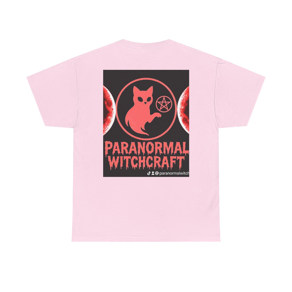 Paranormal Witchcraft Tee - Unisex Heavy Cotton Shirt, Halloween Apparel, Witchy Gift, Spooky Style