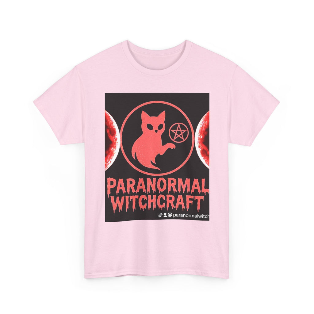 Paranormal Witchcraft Tee - Unisex Heavy Cotton Shirt, Halloween Apparel, Witchy Gift, Spooky Style