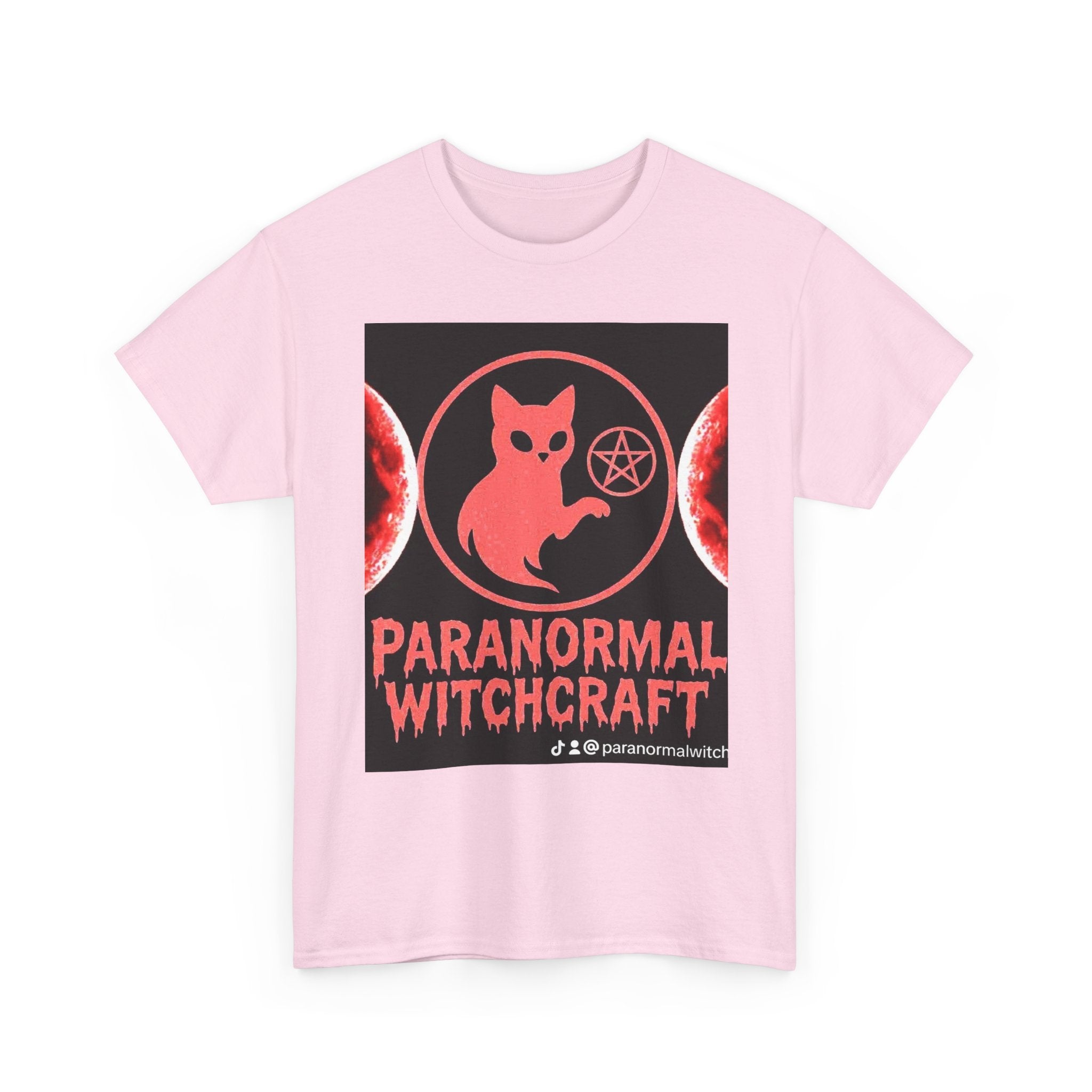 Paranormal Witchcraft Tee - Unisex Heavy Cotton Shirt, Halloween Apparel, Witchy Gift, Spooky Style