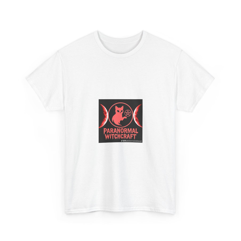 Paranormal Witchcraft Tee - Unisex Heavy Cotton Shirt, Halloween Apparel, Witchy Gift, Spooky Style