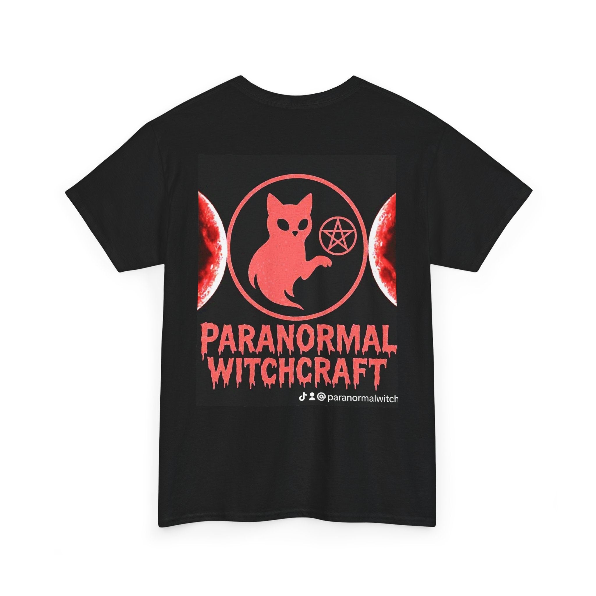 Paranormal Witchcraft Tee - Unisex Heavy Cotton Shirt, Halloween Apparel, Witchy Gift, Spooky Style