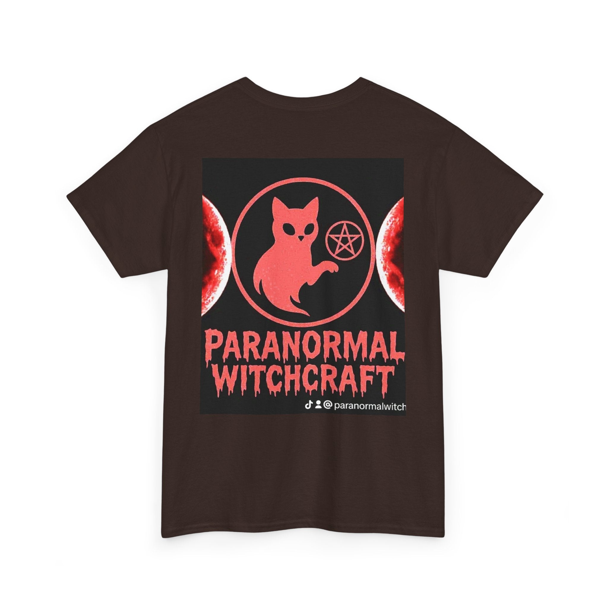 Paranormal Witchcraft Tee - Unisex Heavy Cotton Shirt, Halloween Apparel, Witchy Gift, Spooky Style