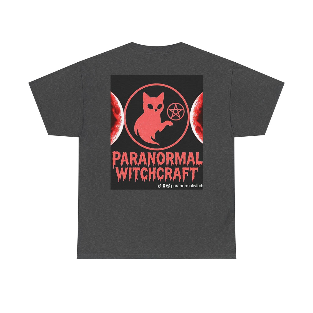 Paranormal Witchcraft Tee - Unisex Heavy Cotton Shirt, Halloween Apparel, Witchy Gift, Spooky Style