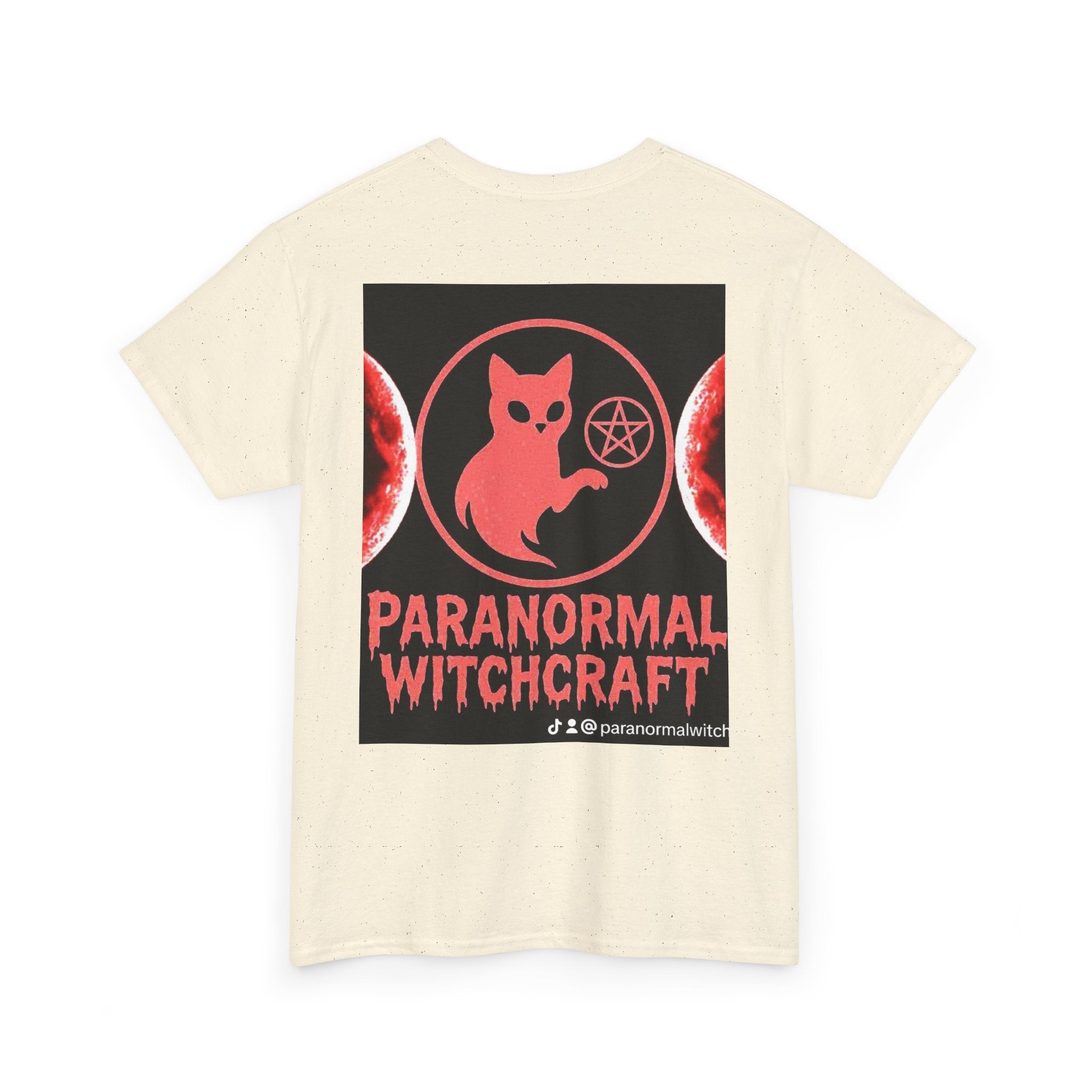 Paranormal Witchcraft Tee - Unisex Heavy Cotton Shirt, Halloween Apparel, Witchy Gift, Spooky Style