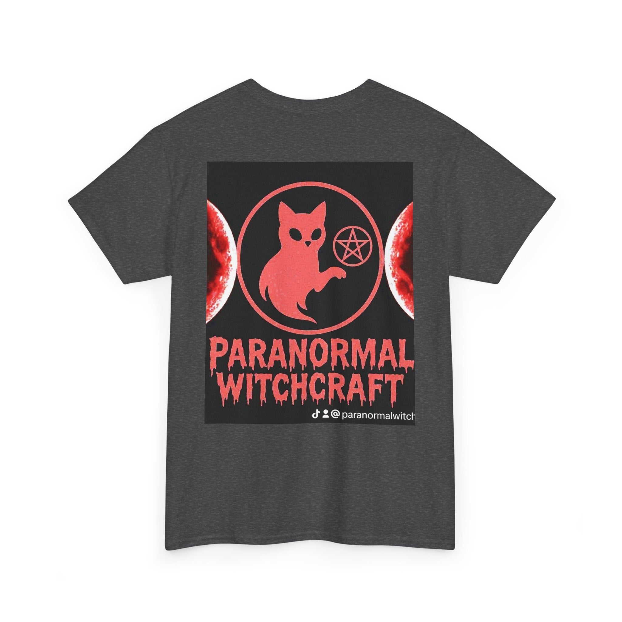 Paranormal Witchcraft Tee - Unisex Heavy Cotton Shirt, Halloween Apparel, Witchy Gift, Spooky Style