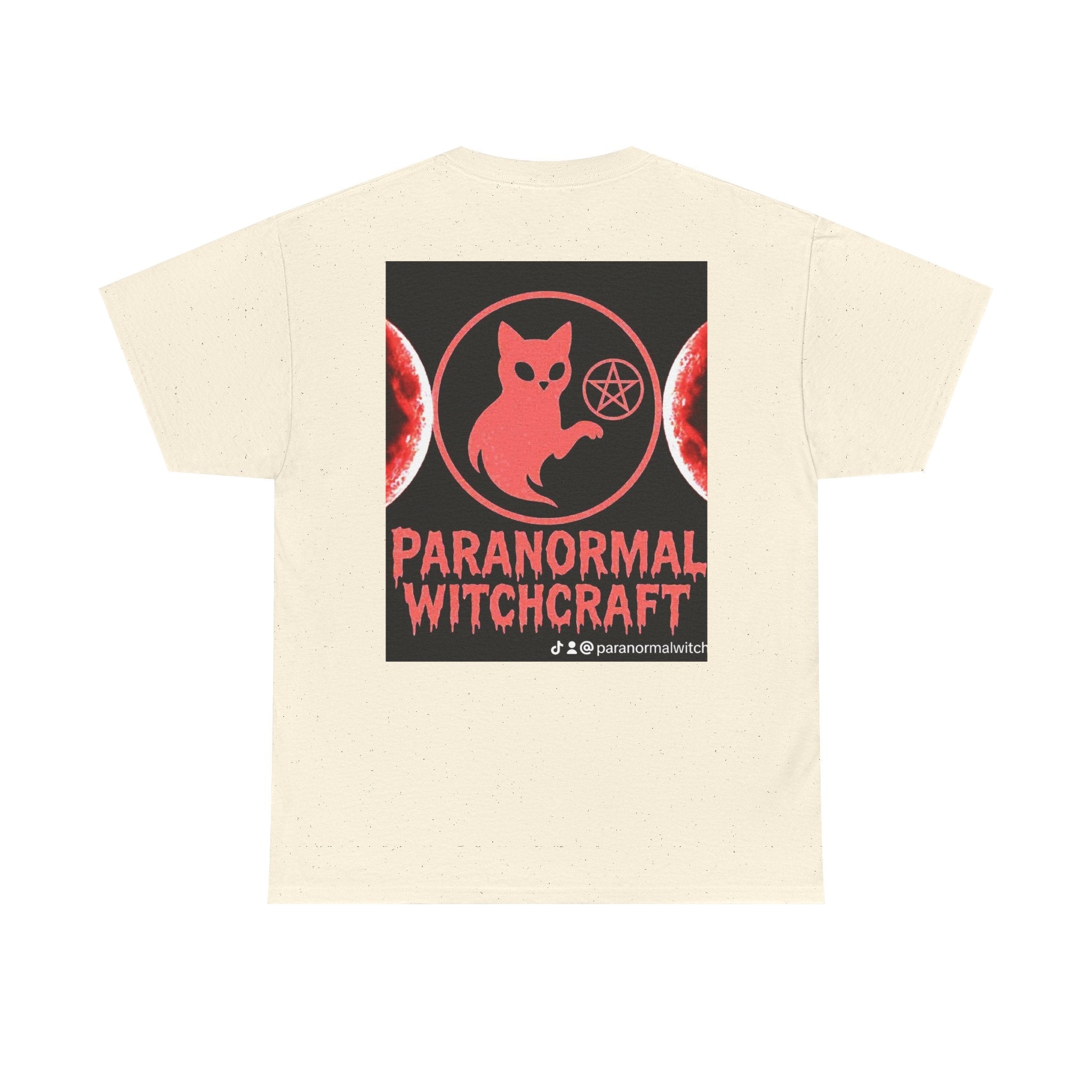 Paranormal Witchcraft Tee - Unisex Heavy Cotton Shirt, Halloween Apparel, Witchy Gift, Spooky Style