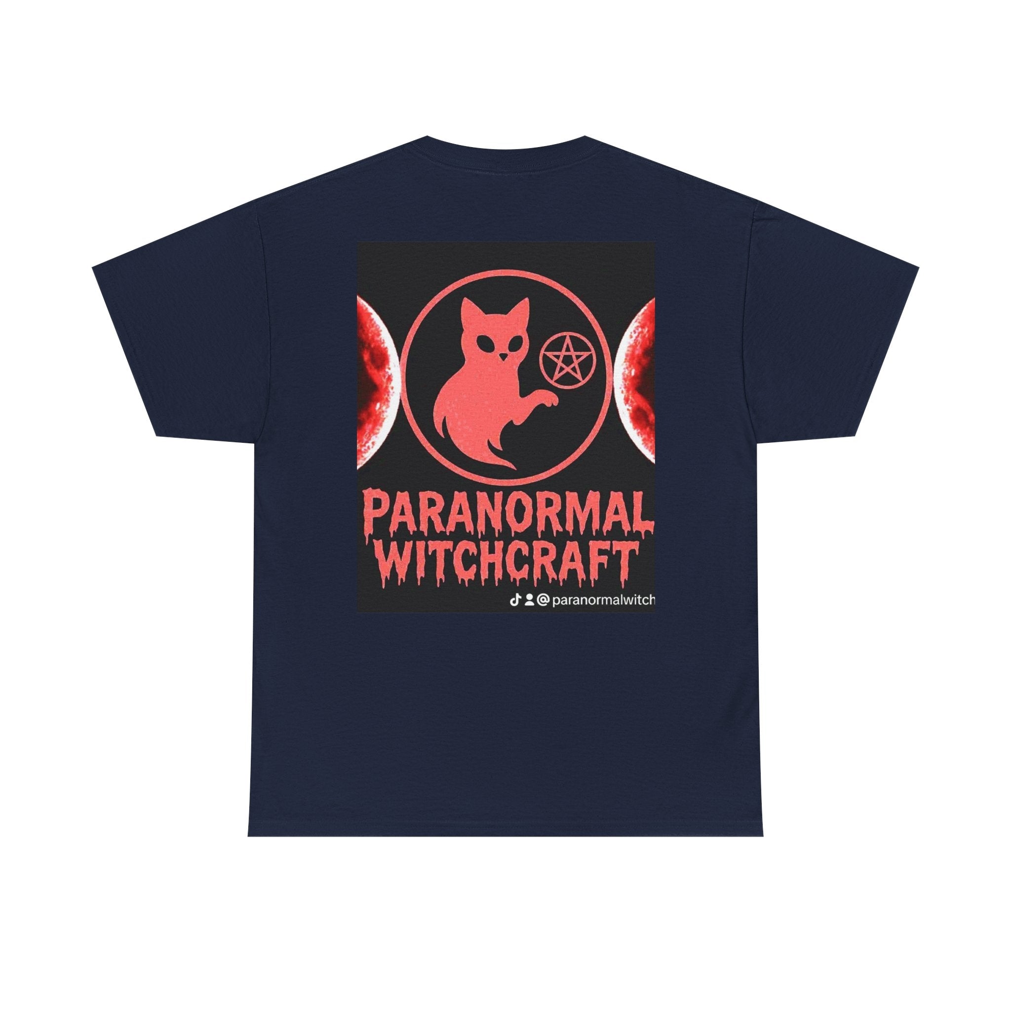Paranormal Witchcraft Tee - Unisex Heavy Cotton Shirt, Halloween Apparel, Witchy Gift, Spooky Style