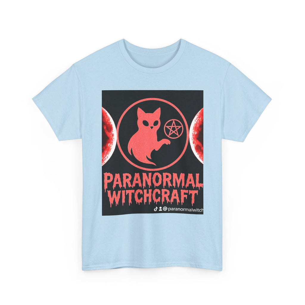 Paranormal Witchcraft Tee - Unisex Heavy Cotton Shirt, Halloween Apparel, Witchy Gift, Spooky Style