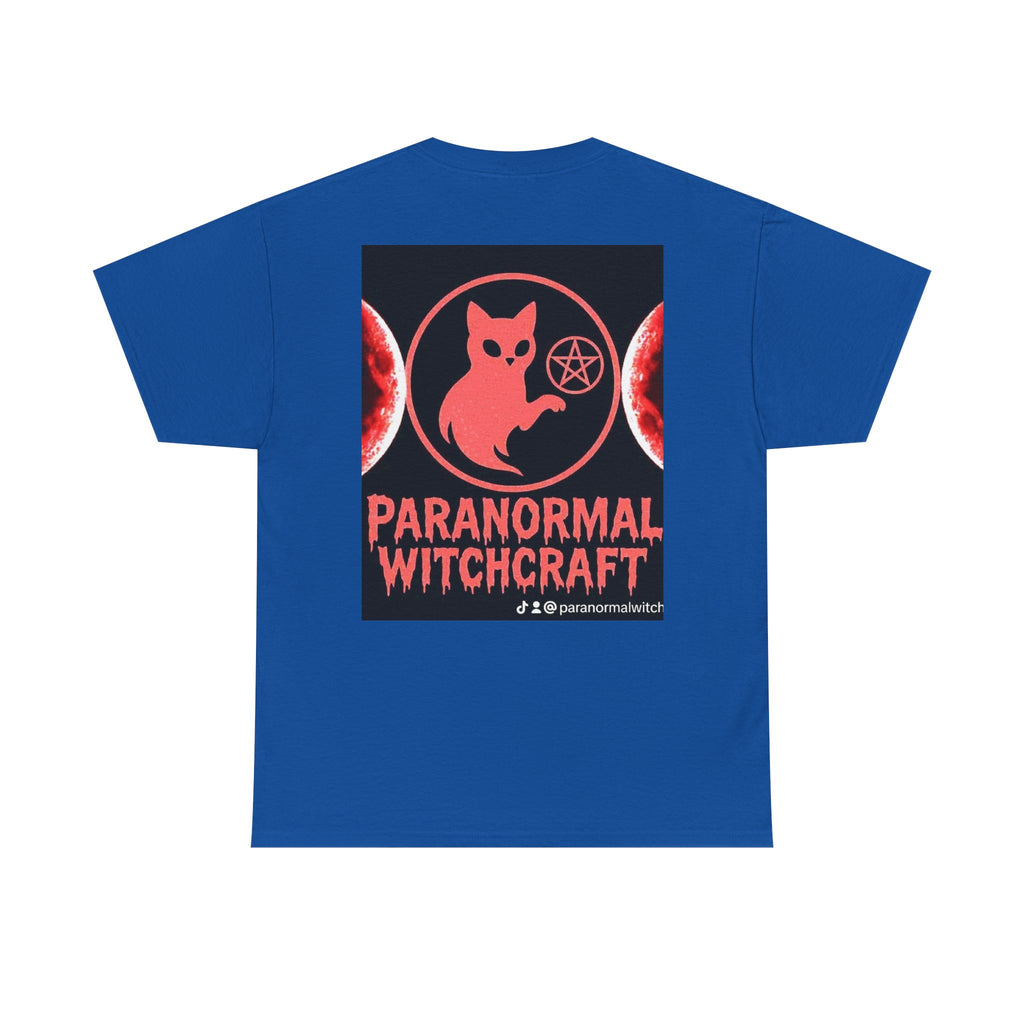 Paranormal Witchcraft Tee - Unisex Heavy Cotton Shirt, Halloween Apparel, Witchy Gift, Spooky Style
